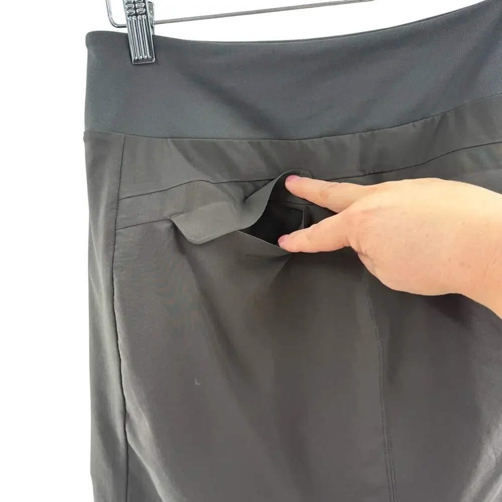 Athleta SoHo Athletic Pull On Skort in Dark Gray Size 4 - Picture 6 of 9